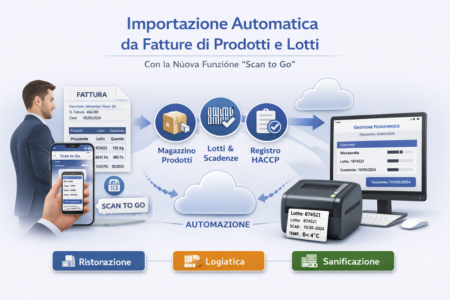 stampa etichette haccp