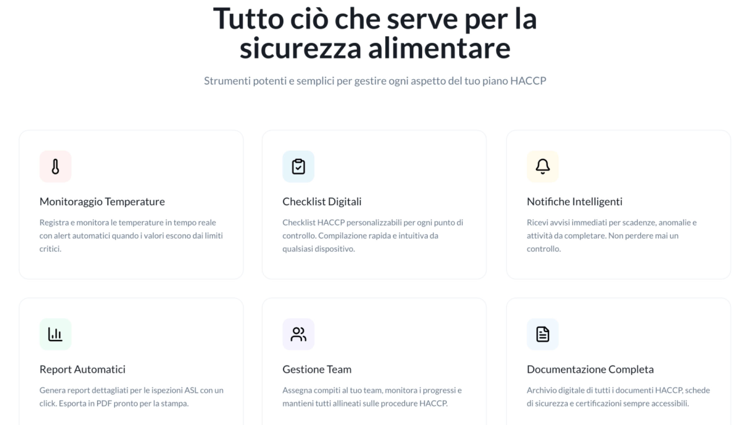 sicurezza alimentare